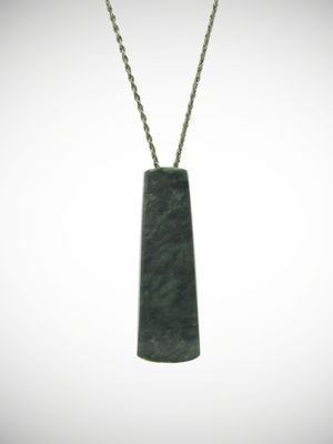 Moko Pounamu Toki Genuine NZ Kawakawa Greenstone - Ngaionui Moko Pounamu Toki Genuine NZ Kawakawa Greenstone - Ngaionui