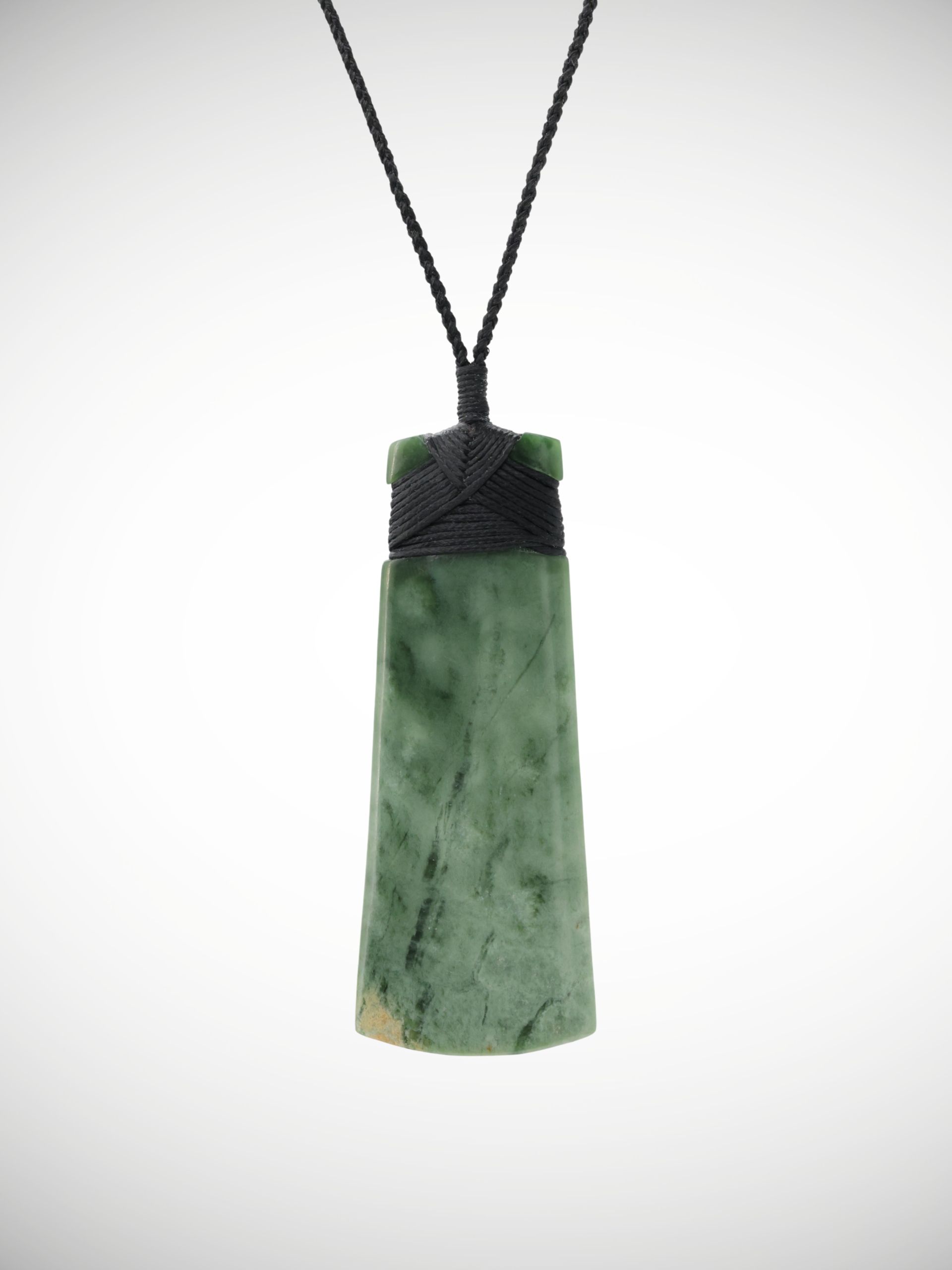 Moko Pounamu Toki Genuine NZ Raukaraka Greenstone - Ngaroma