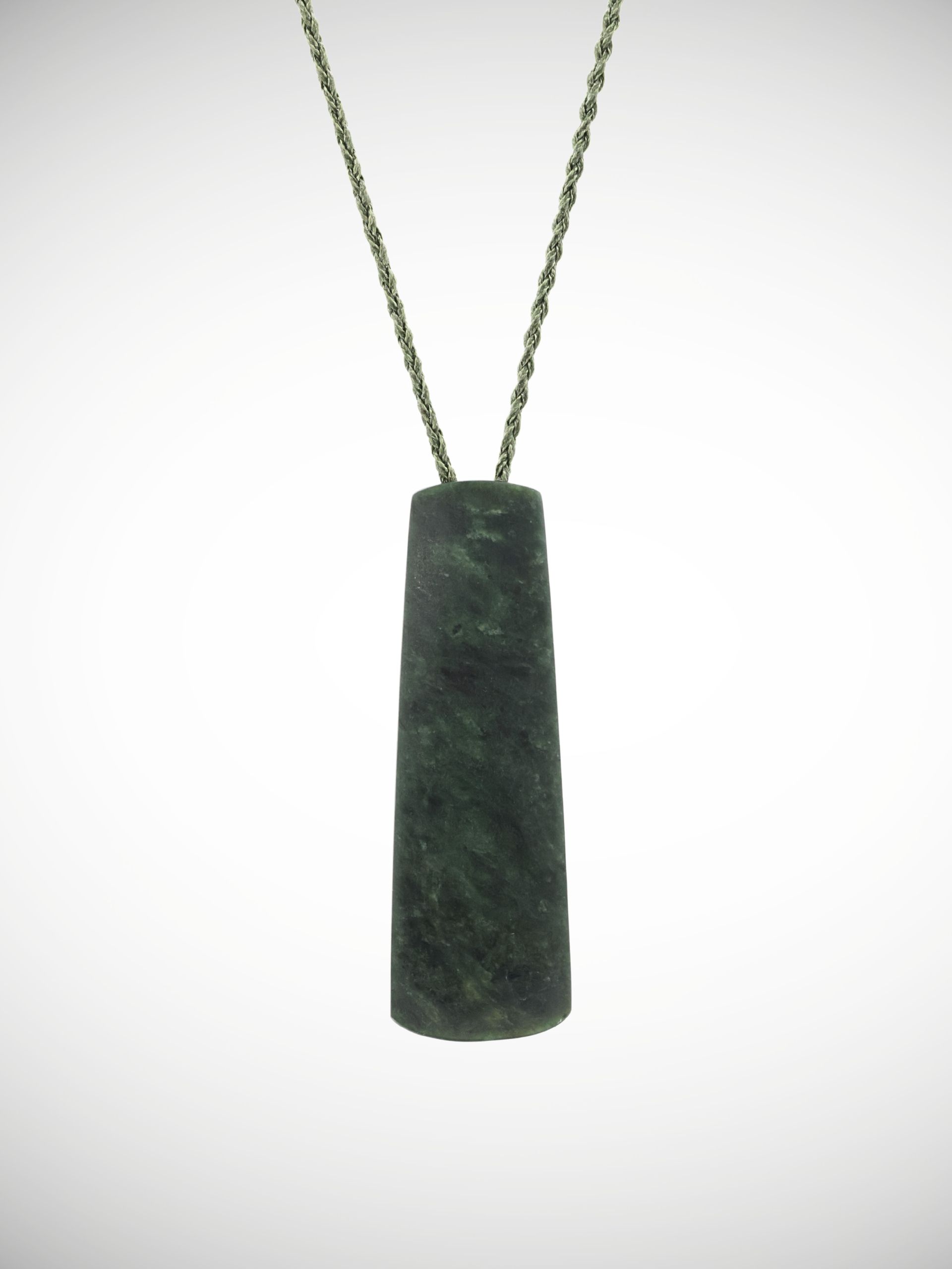 Moko Pounamu Toki Genuine NZ Kawakawa Greenstone - Ngaionui