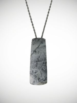 Moko Pounamu Toki Genuine NZ Nelson Grey Pipiwharauroa Greenstone - Ngaurukehu