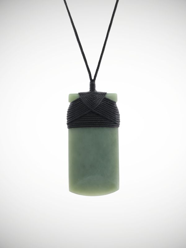 Moko Pounamu Toki Genuine NZ Inanga Greenstone - Ngawaka