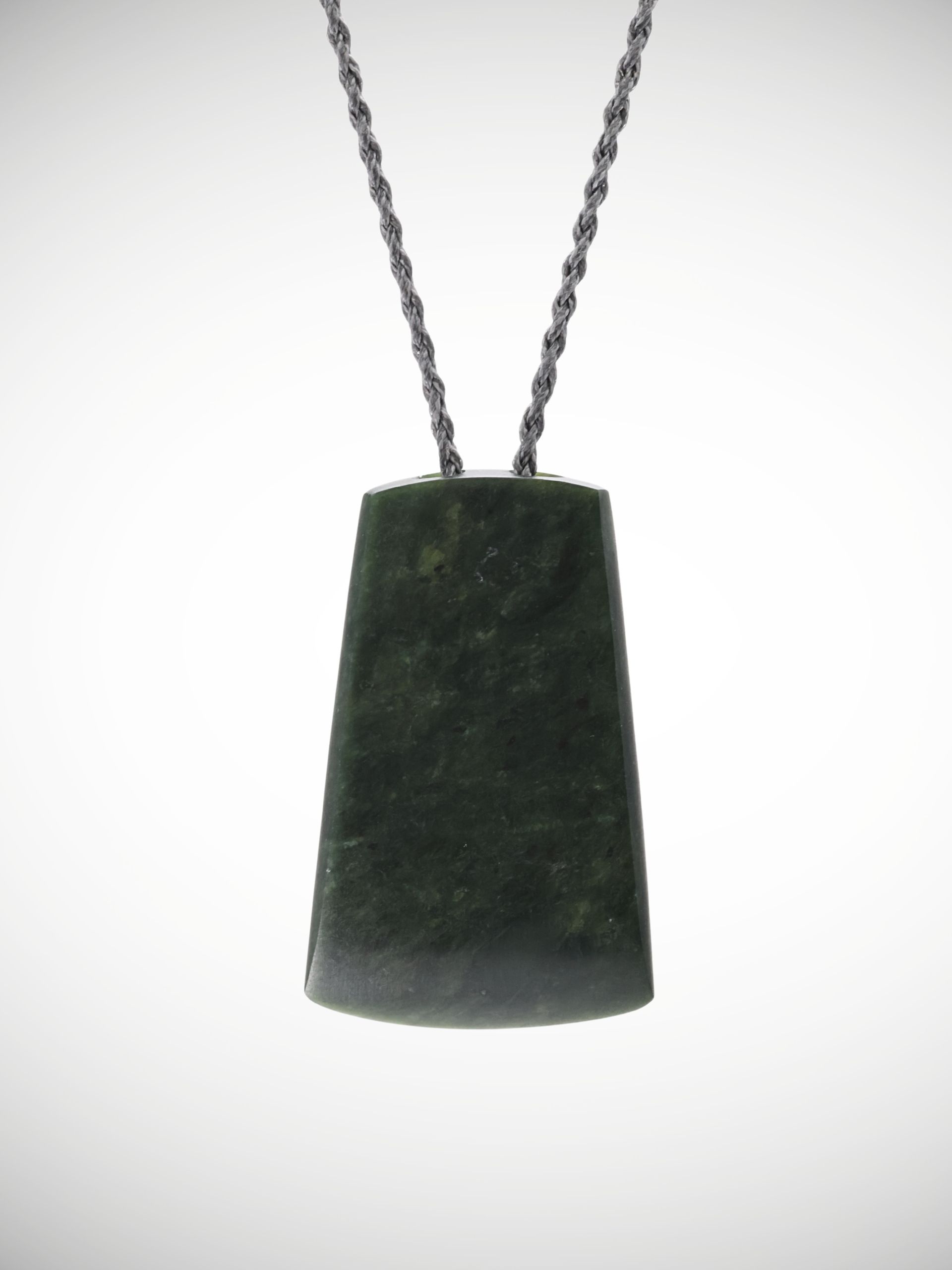 Moko Pounamu Toki Genuine NZ Kawakawa Greenstone - Ngawhatu
