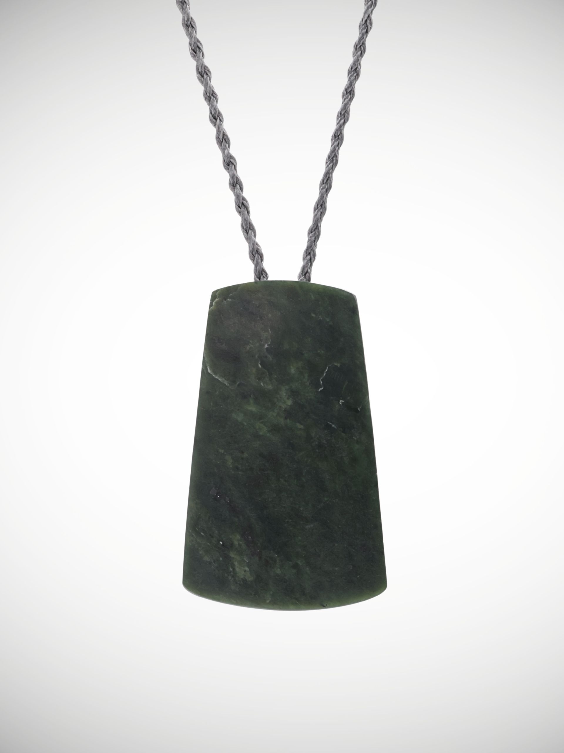 Moko Pounamu Toki Genuine NZ Kawakawa Greenstone - Ngawhatu