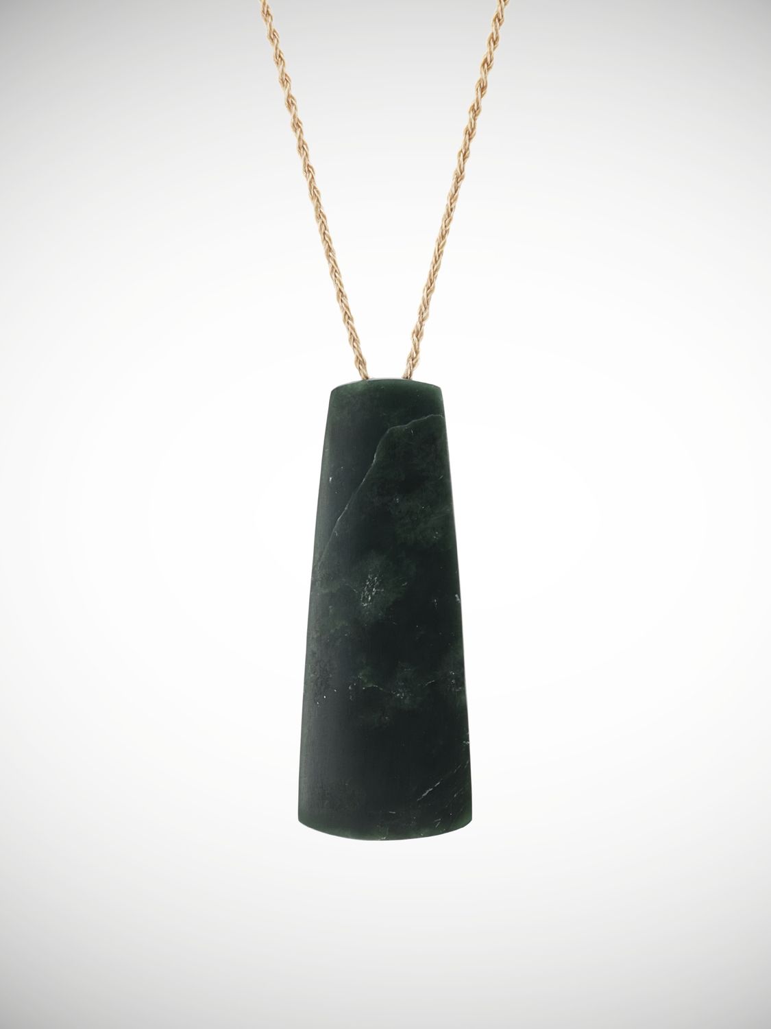 Moko Pounamu Toki Genuine NZ Kawakawa Greenstone - Nukumania