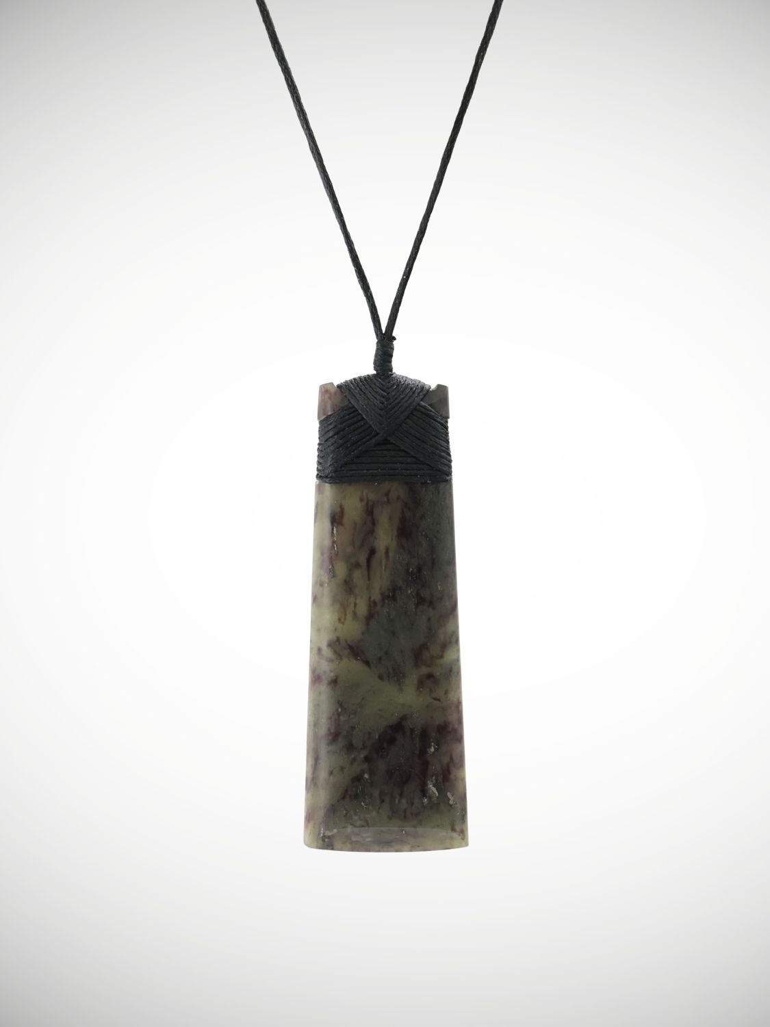 Moko Pounamu Toki Genuine NZ Totoweka Greenstone - Nukuroa