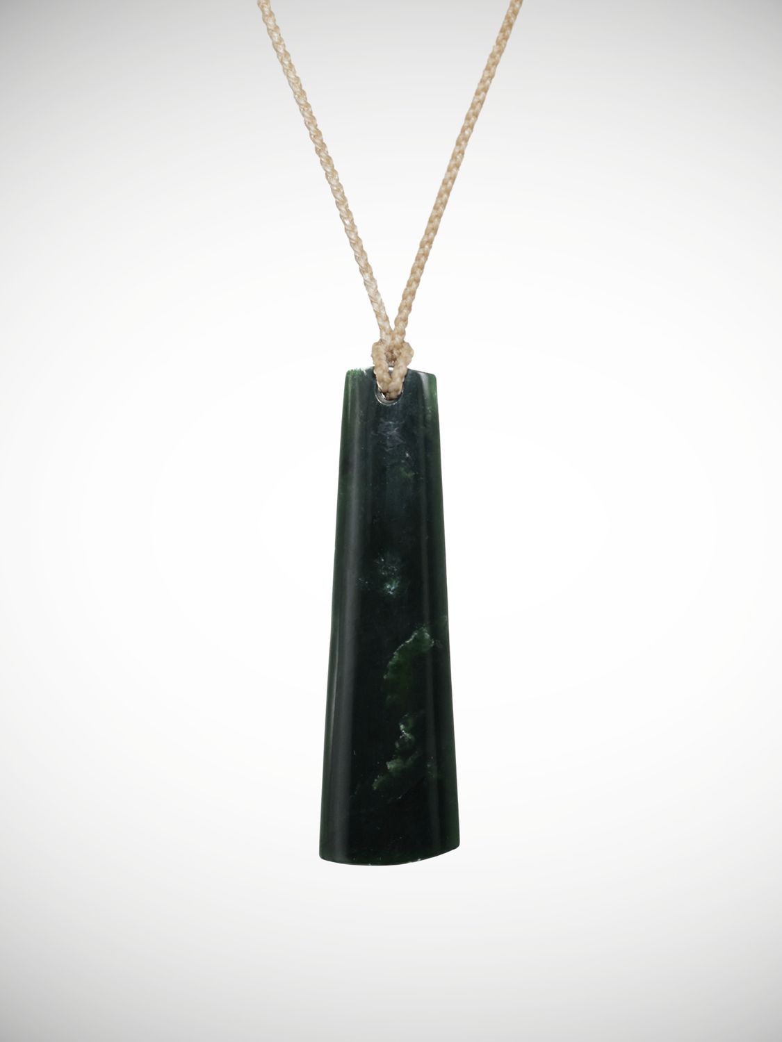 Moko Pounamu Kuru Genuine NZ Kawakawa Greenstone - Auripo