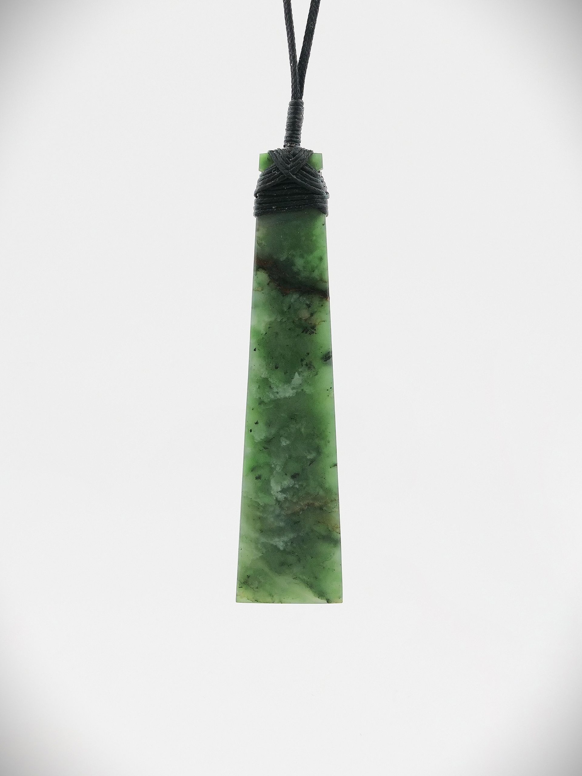 Moko Pounamu Toki NZ Genuine Hapopo Greenstone - Whakaumu