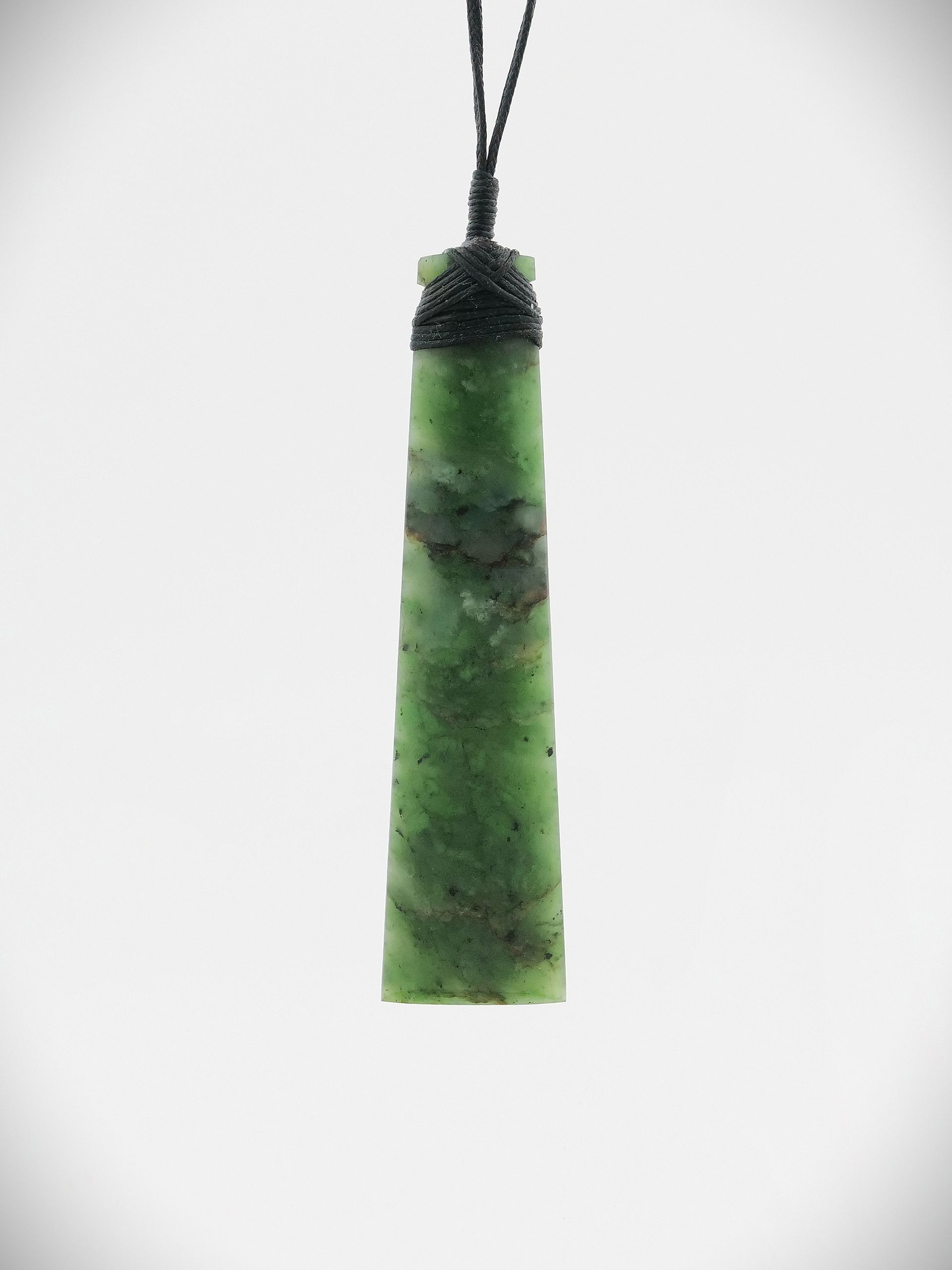 Moko Pounamu Toki NZ Genuine Hapopo Greenstone - Marawaiwai