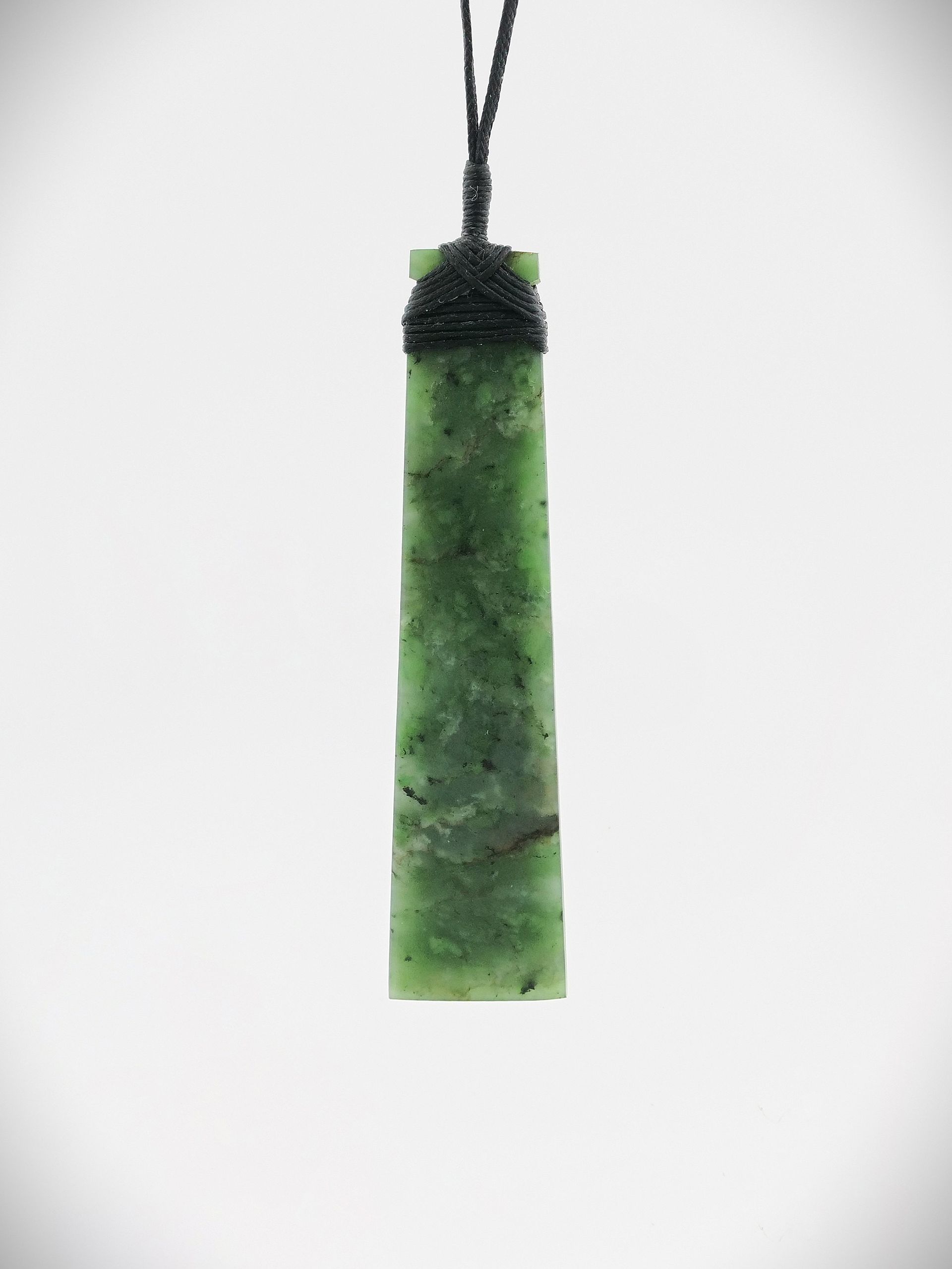 Moko Pounamu Toki NZ Genuine Hapopo Greenstone - Opotiki
