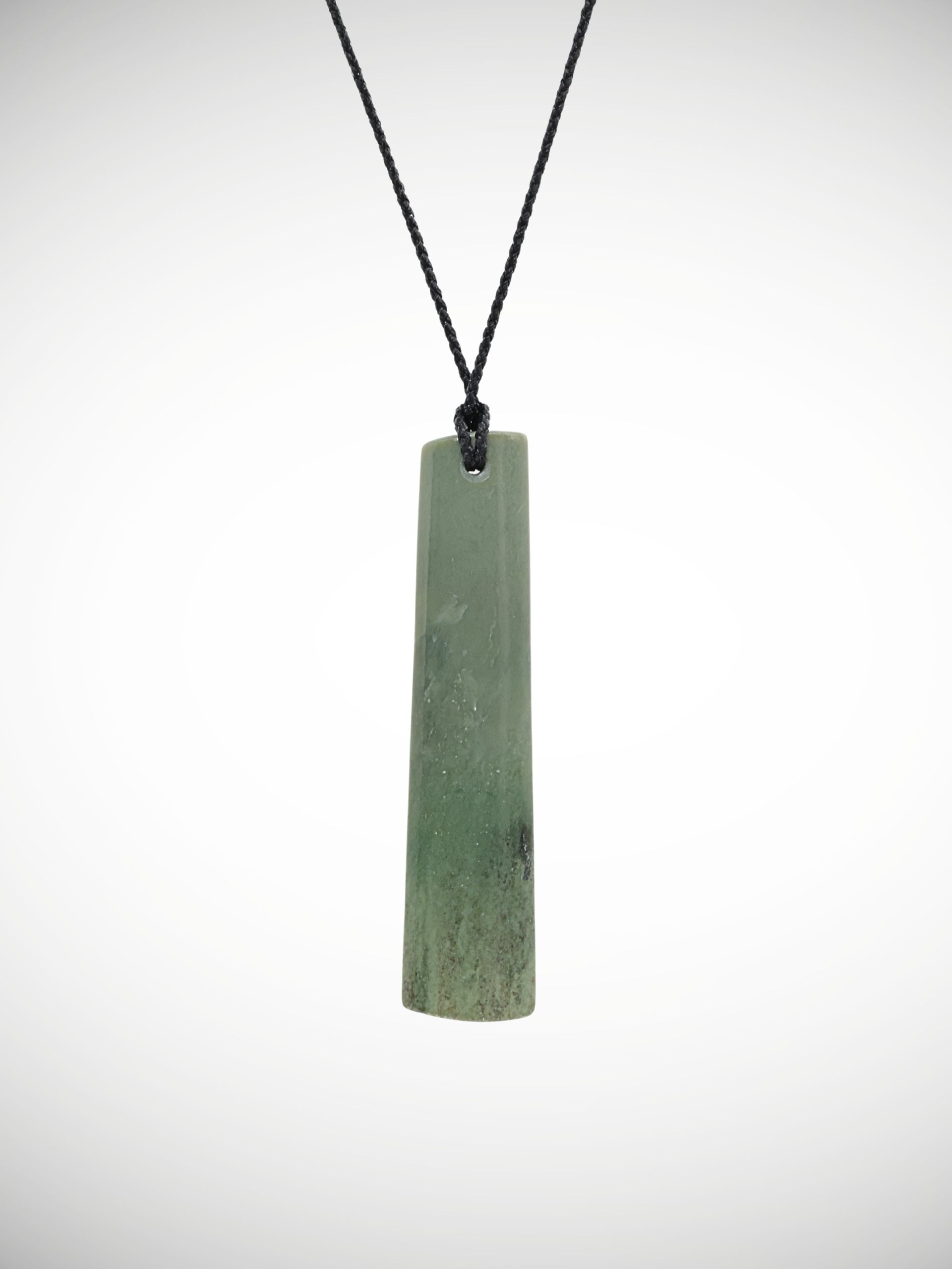 Moko Pounamu Kuru Genuine NZ Inanga Greenstone - Omanawanui
