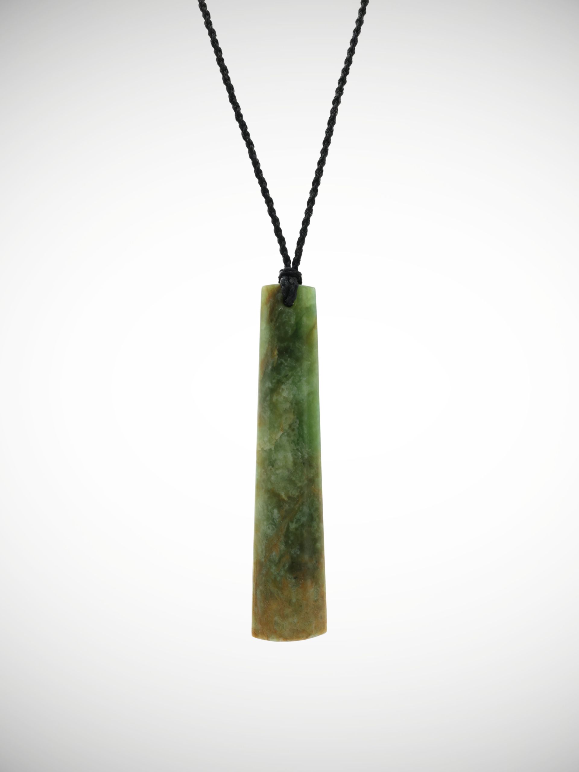 Moko Pounamu Kuru Genuine NZ Marsden Flower Greenstone - Omanaia