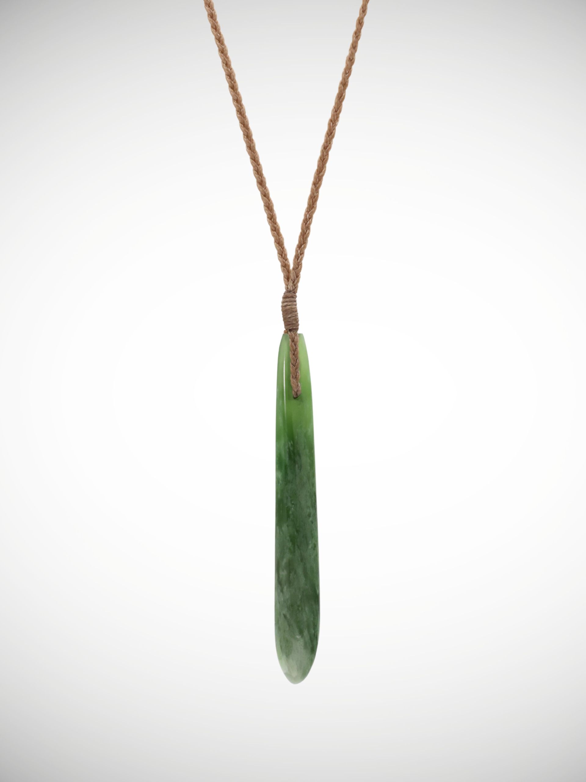 Moko Pounamu Roimata (Teardrop) Genuine NZ Kahurangi Flower Greenstone - Mangaore