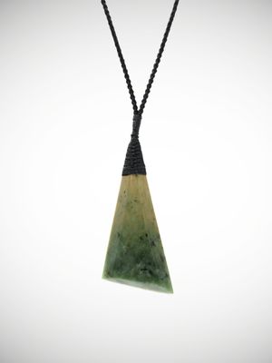 Moko Pounamu Toki Genuine NZ Raukaraka Greenstone - Motumaoho