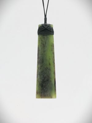 Moko Pounamu Toki NZ Genuine Hapopo Greenstone - Te Kopia Moko Pounamu Toki NZ Genuine Hapopo Greenstone - Te Kopia