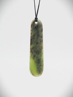 Moko Pounamu Roimata NZ Genuine Hapopo Greenstone - Nukuhou Moko Pounamu Roimata NZ Genuine Hapopo Greenstone - Nukuhou