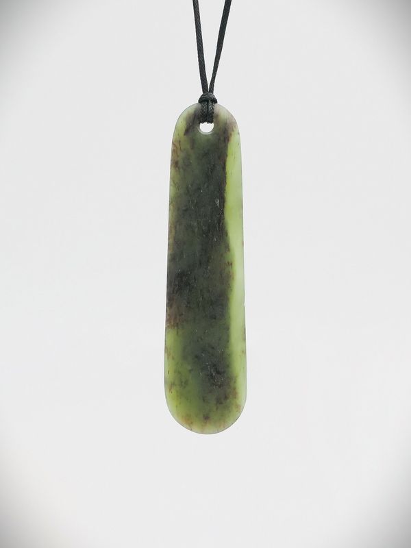 Moko Pounamu Roimata NZ Genuine Hapopo Greenstone - Opotiki