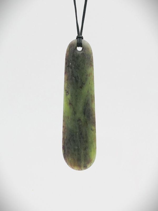 Moko Pounamu Roimata NZ Genuine Hapopo Greenstone - Matahanea
