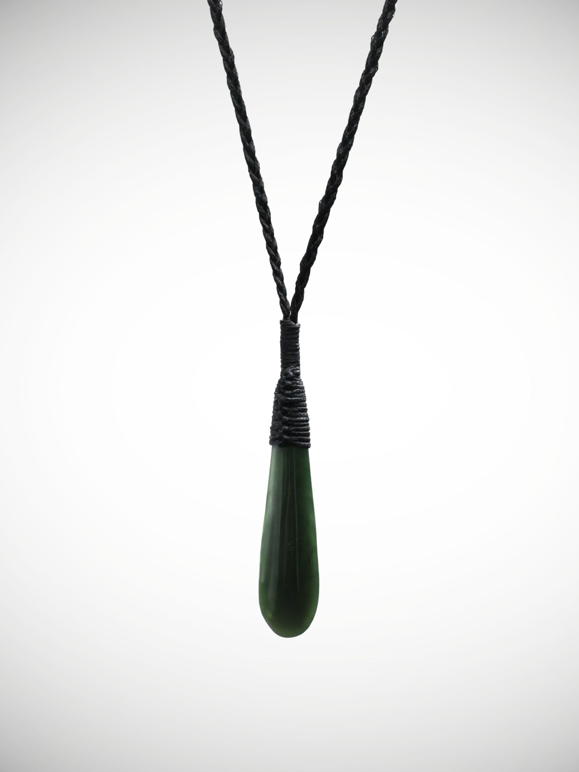 Moko Pounamu Tangiwai Genuine NZ Kawakawa Greenstone - Mangapu