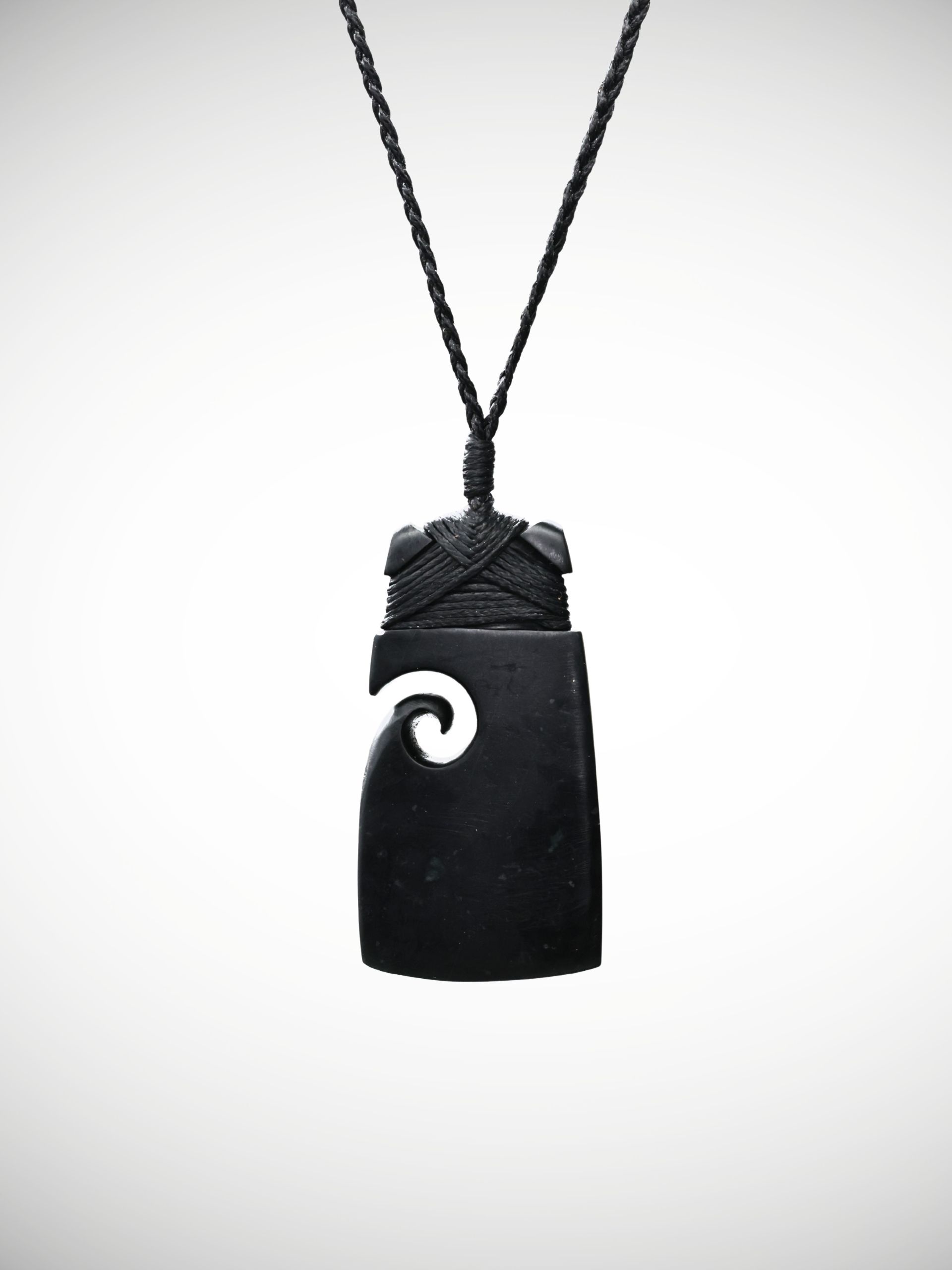 Moko Pounamu Toki Koru Genuine NZ Kawakawa Greenstone - Onekaka
