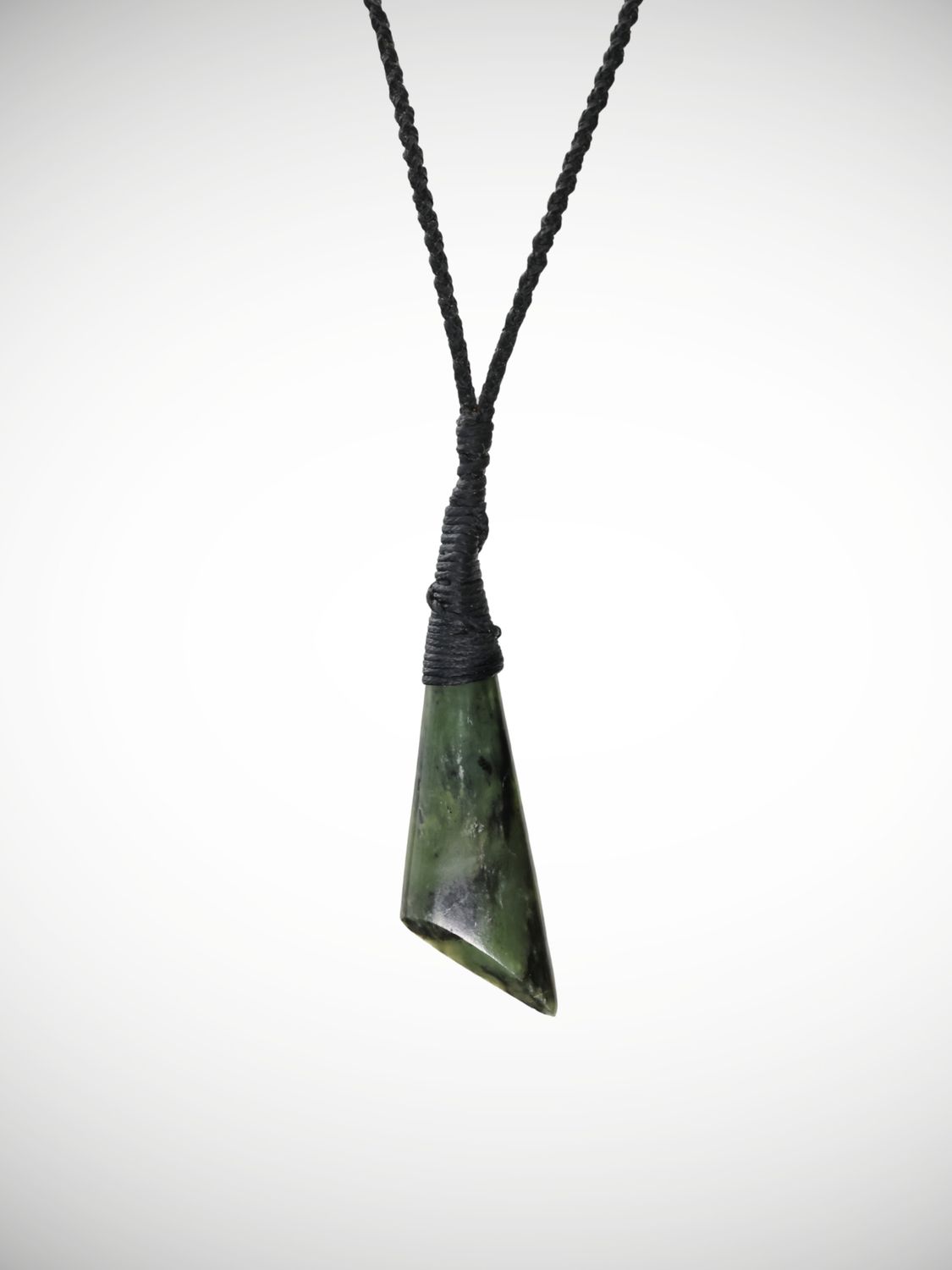 Moko Pounamu Toki NZ Genuine Kawakawa Greenstone - Otakou