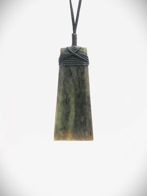 Moko Pounamu Toki NZ Genuine Hapopo Greenstone - Terere Moko Pounamu Toki NZ Genuine Hapopo Greenstone - Terere