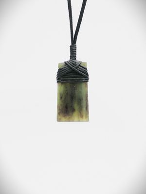 Moko Pounamu Toki NZ Genuine Hapopo Greenstone - Pekatahi Moko Pounamu Toki NZ Genuine Hapopo Greenstone - Pekatahi