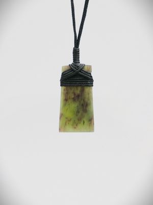 Moko Pounamu Toki NZ Genuine Hapopo Greenstone - Ohakana Moko Pounamu Toki NZ Genuine Hapopo Greenstone - Ohakana