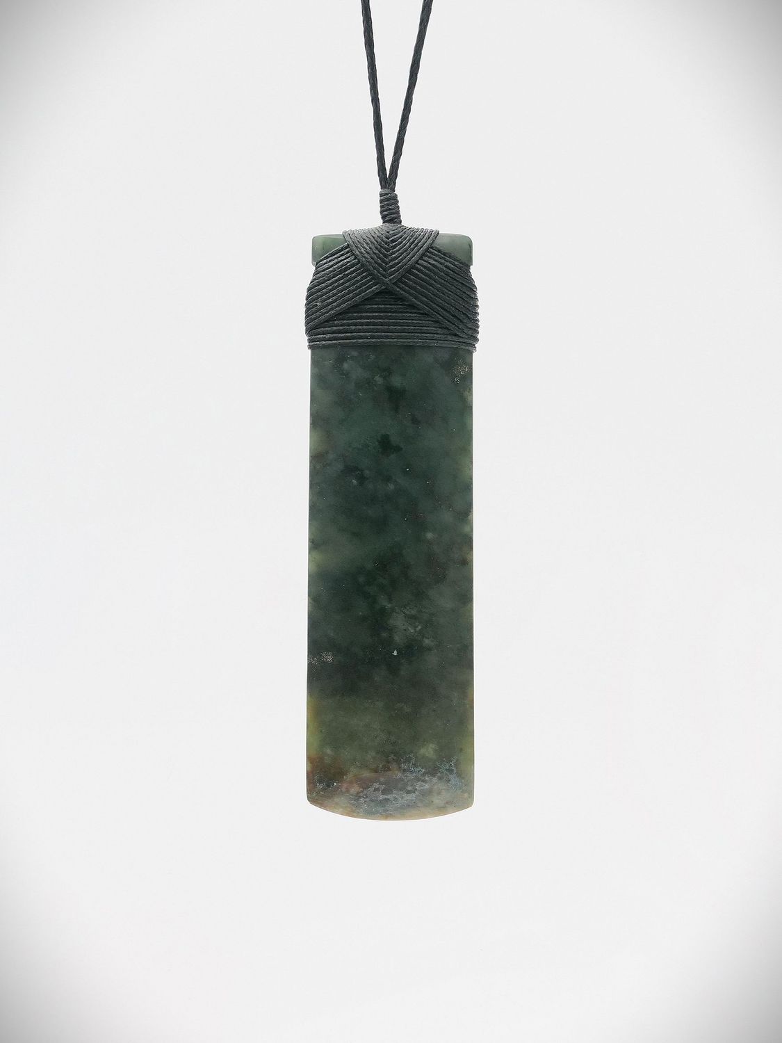 Moko Pounamu Toki NZ Genuine Hapopo Greenstone - Omataroa