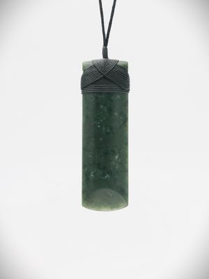 Moko Pounamu Toki NZ Genuine Hapopo Greenstone - Kopuriki