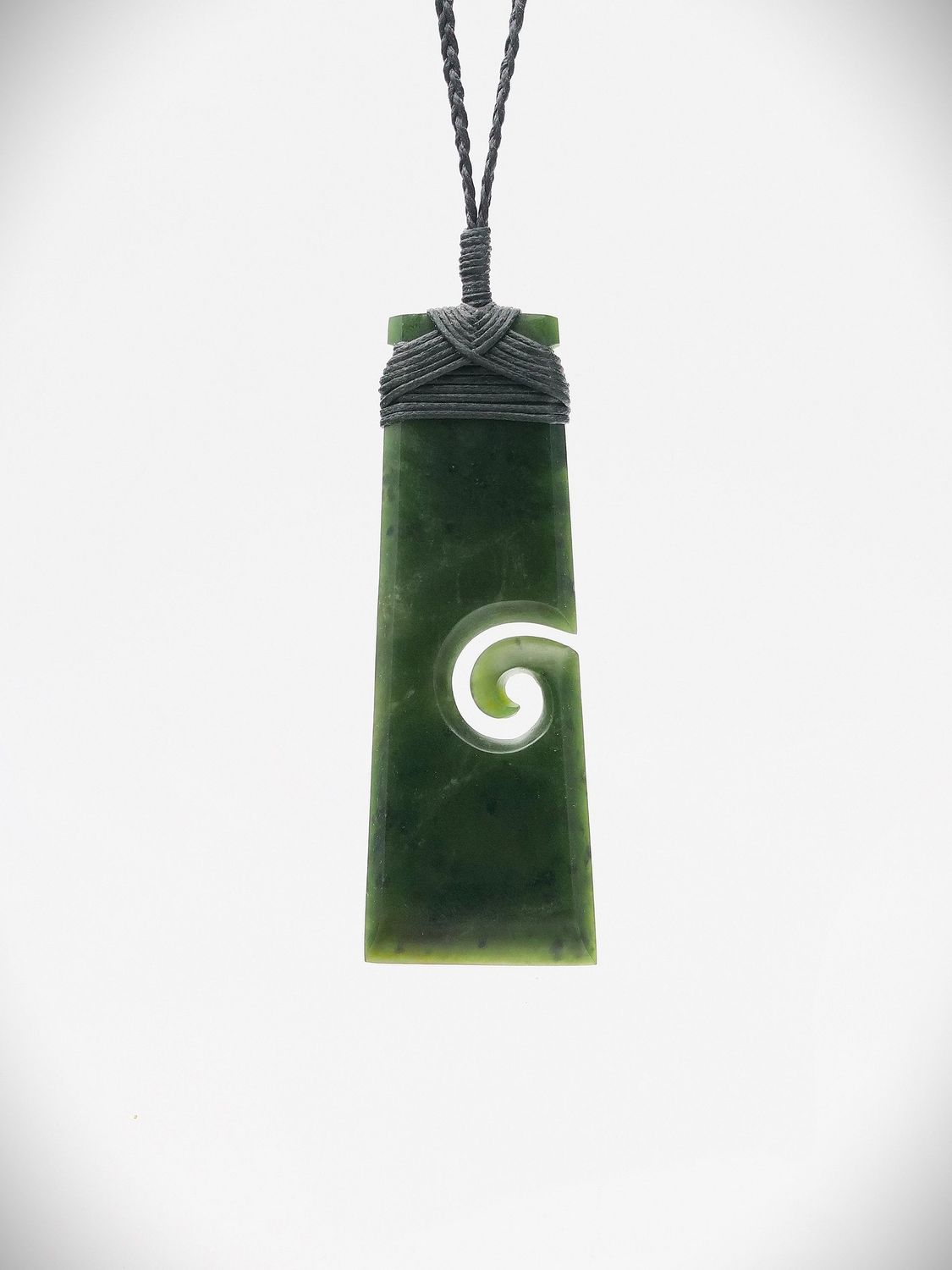 Moko Pounamu Toki NZ Genuine Hapopo Greenstone - Whakatane