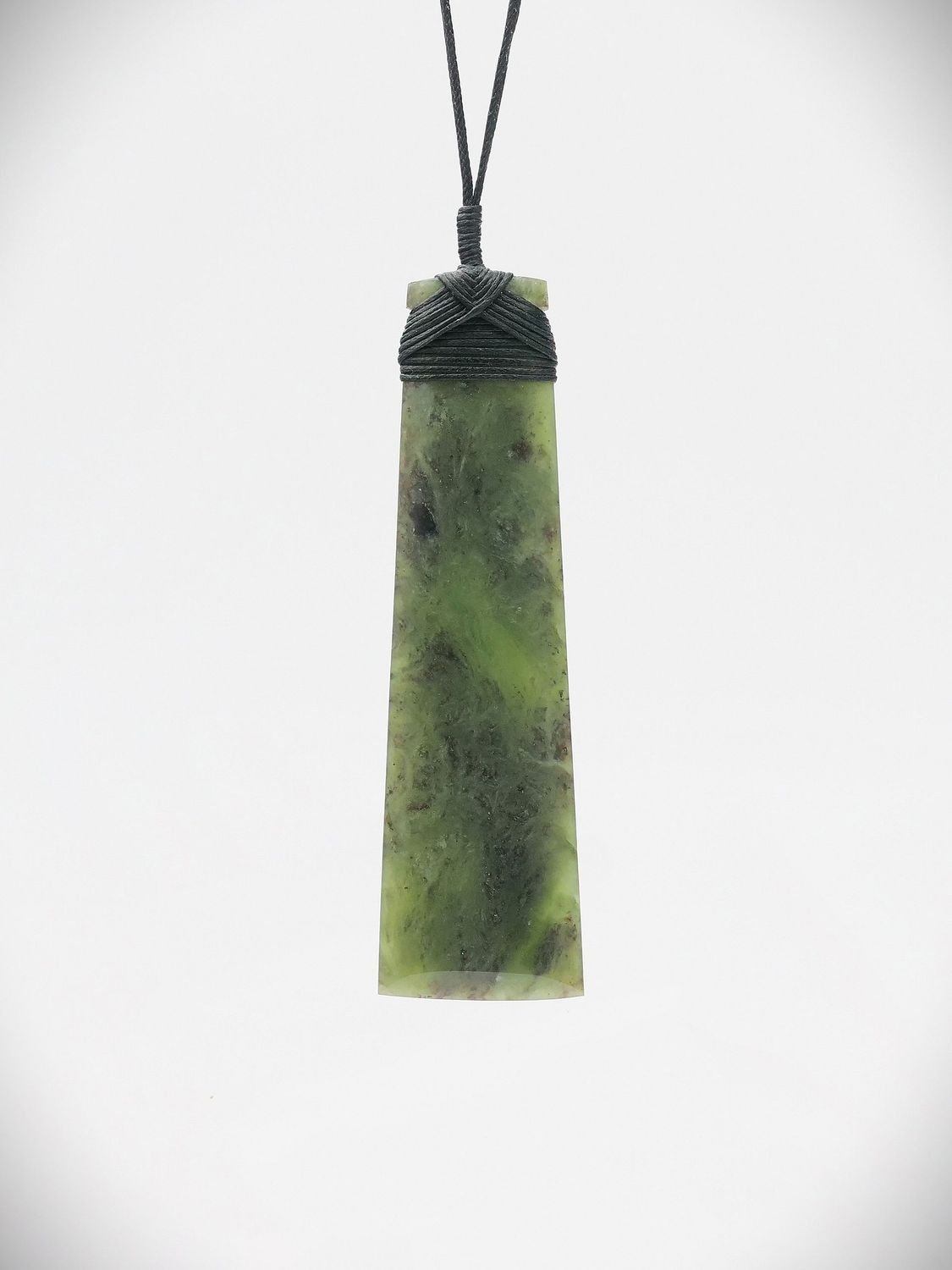 Moko Pounamu Toki NZ Genuine Hapopo Greenstone - Maraetotara