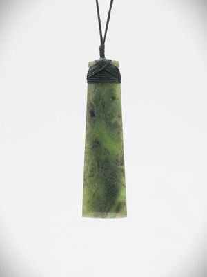Moko Pounamu Toki NZ Genuine Hapopo Greenstone - Maraetotara