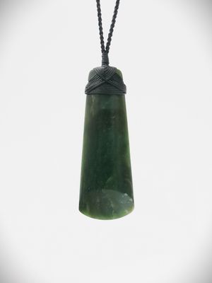 Moko Pounamu Toki NZ Genuine Hapopo Greenstone - Te Rangimarie