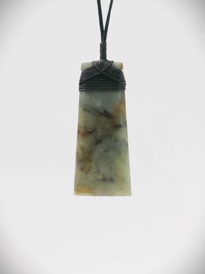 Moko Pounamu Toki NZ Genuine Hapopo Greenstone - Taneatua Moko Pounamu Toki NZ Genuine Hapopo Greenstone - Taneatua