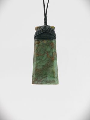 Moko Pounamu Toki NZ Genuine Hapopo Greenstone - Te Teko