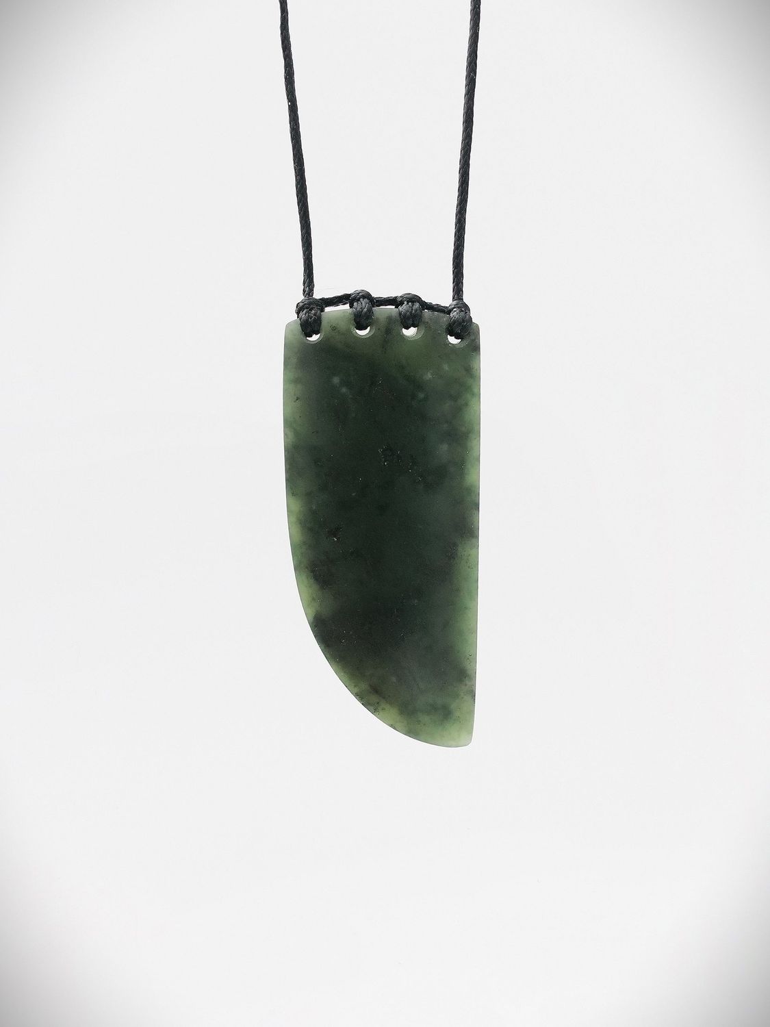 Moko Pounamu Rei Niho NZ Genuine Hapopo Greenstone - Te Rangi