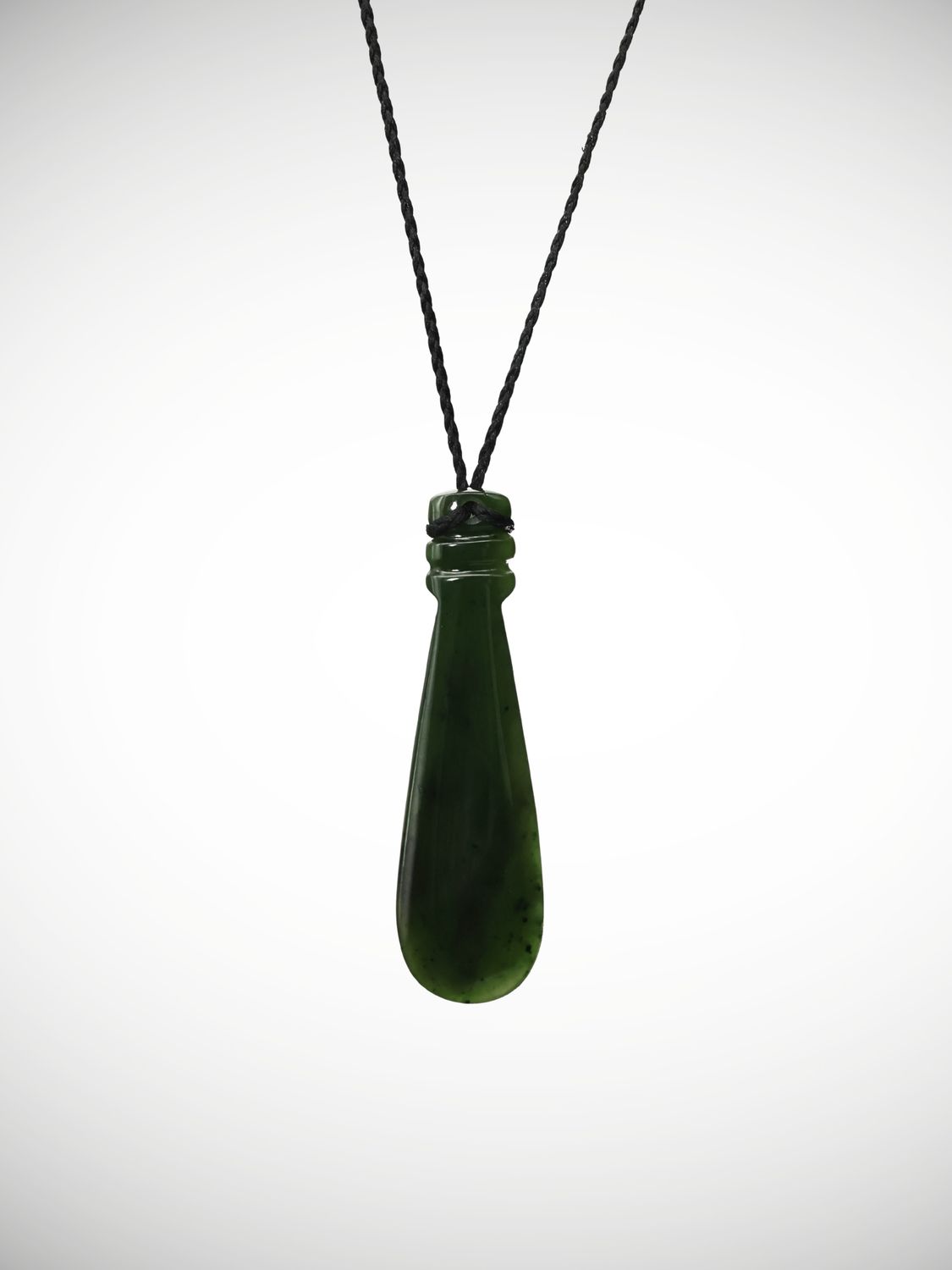 Moko Pounamu Mere Pendant Genuine NZ Kahurangi Greenstone - Kaihu