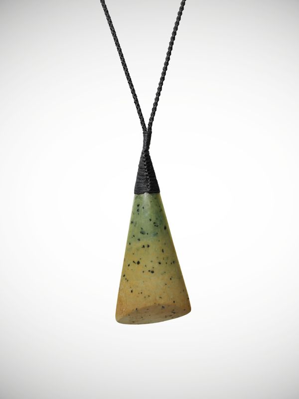 Moko Pounamu Toki Genuine NZ Raukaraka Greenstone - Onerahi