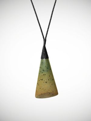 Moko Pounamu Toki Genuine NZ Raukaraka Greenstone - Onerahi