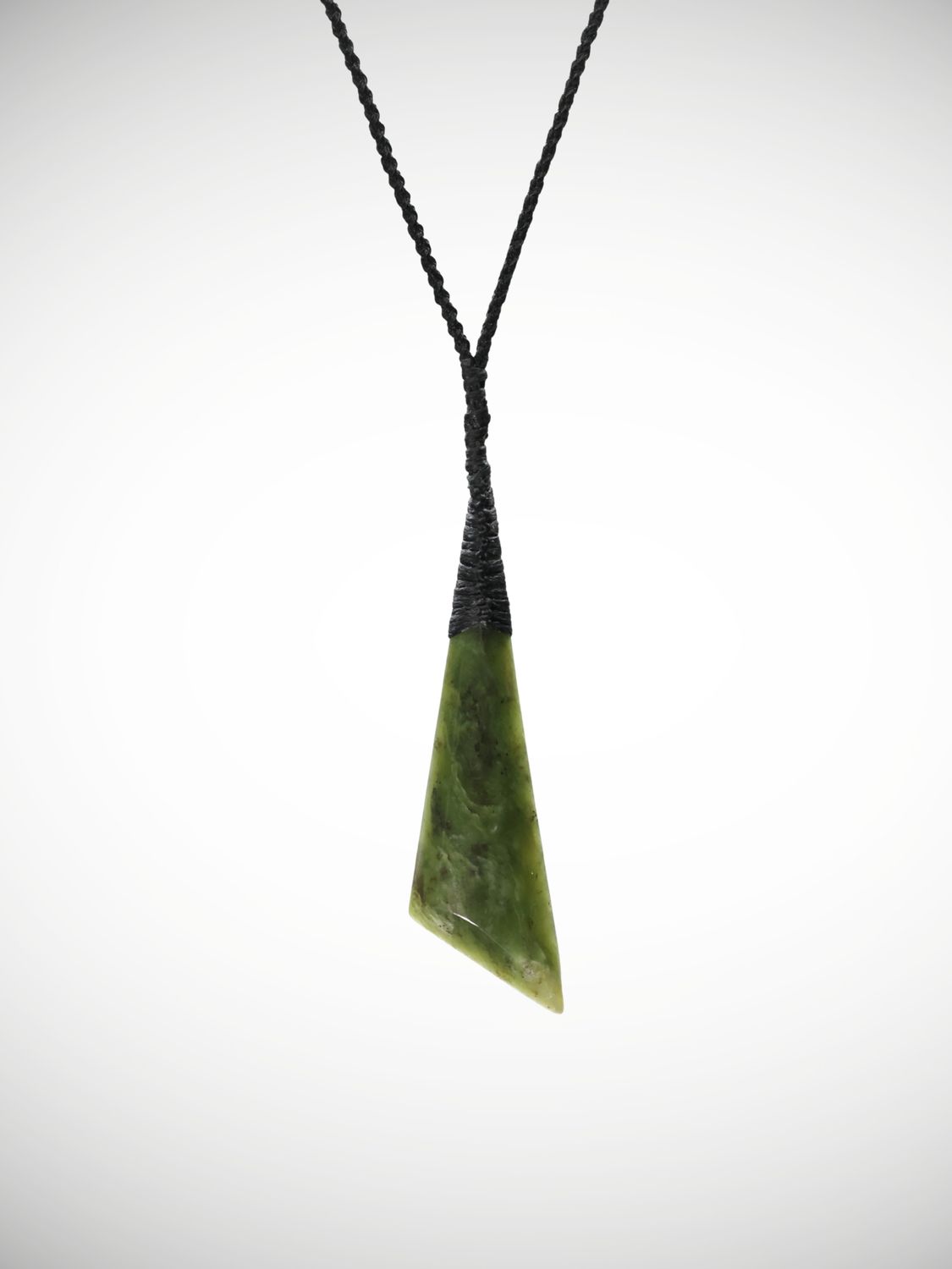Moko Pounamu Toki Genuine NZ Kawakawa Greenstone - Omaha