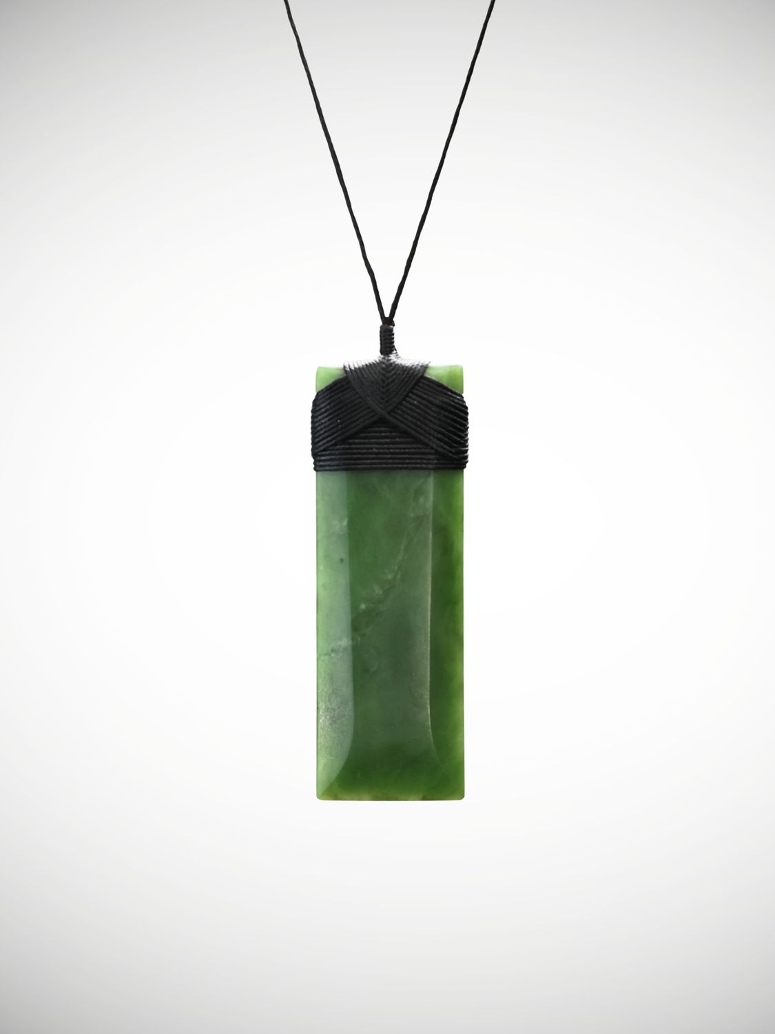 Moko Pounamu Toki Genuine NZ Kawakawa Greenstone - Ohinerehia