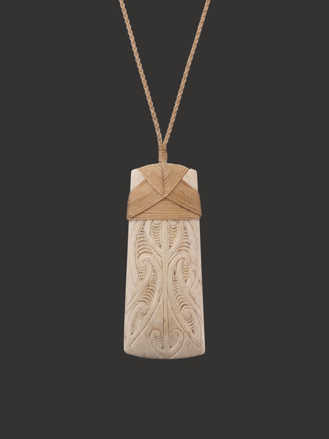 Moko Pounamu Toki Whale Bone Carving - Mangawhata