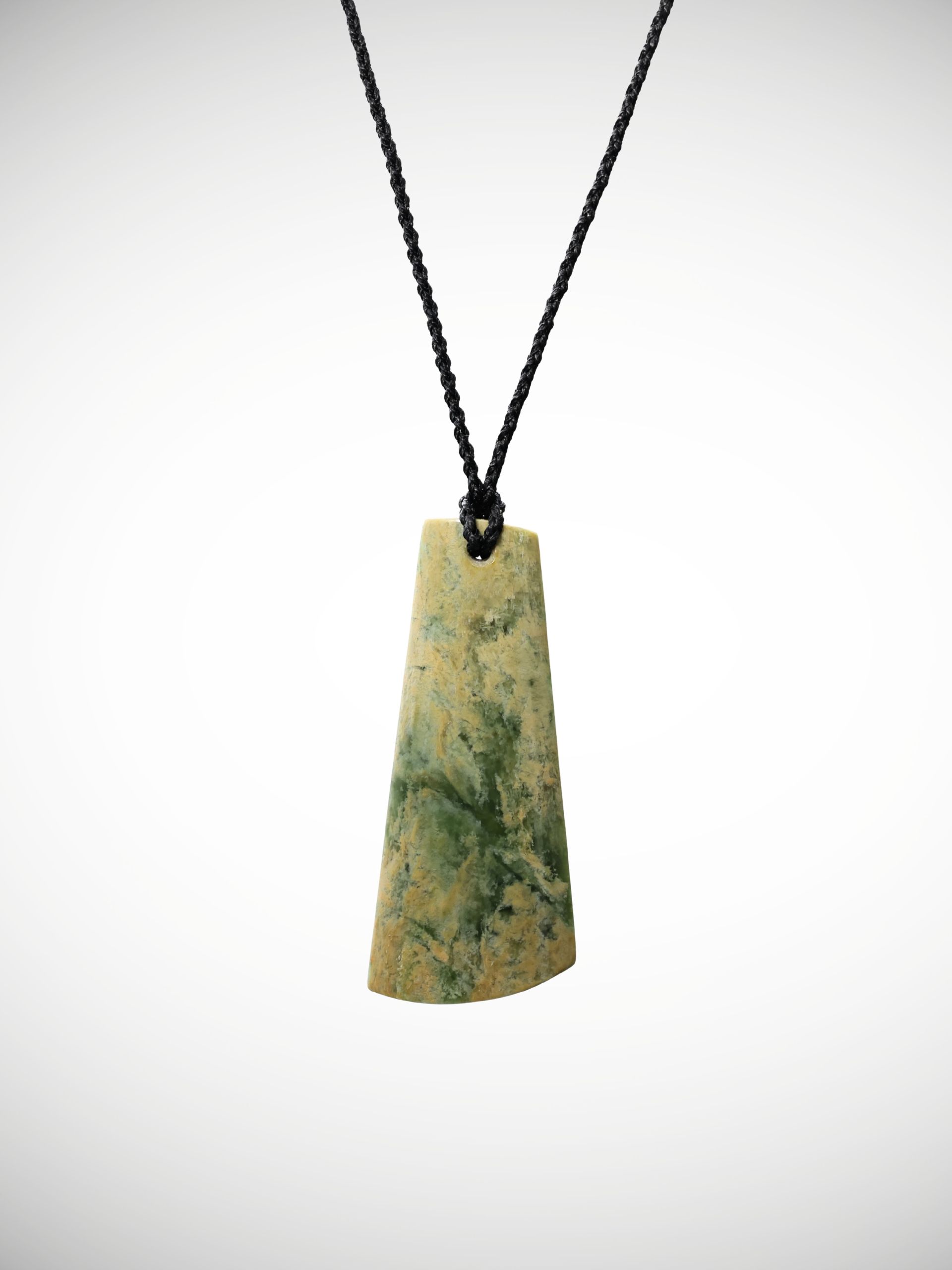 Moko Pounamu Toki Genuine NZ Kahotea Greenstone - Onetapu