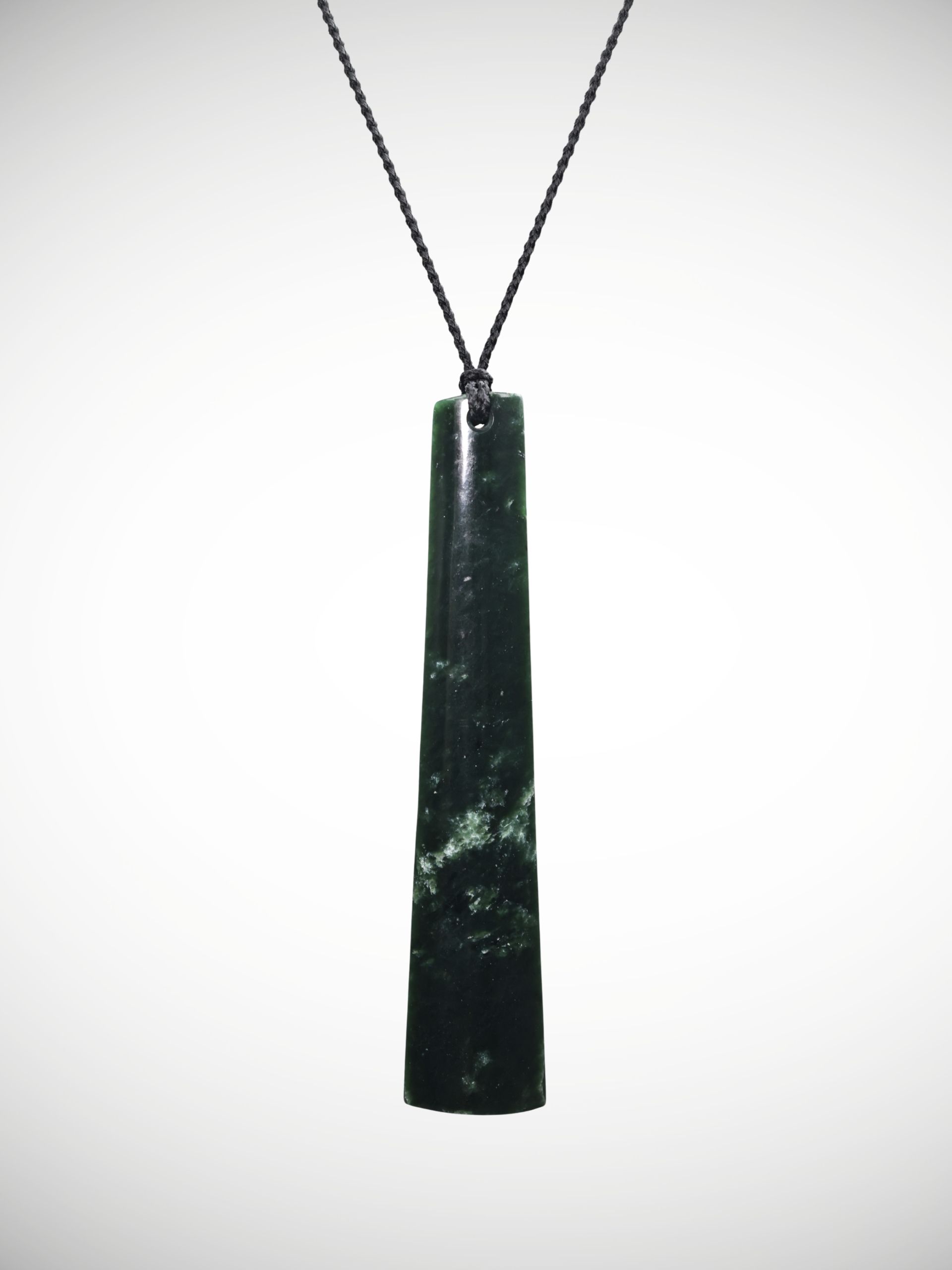 Moko Pounamu Kuru Genuine NZ Kawakawa Greenstone - Awanui