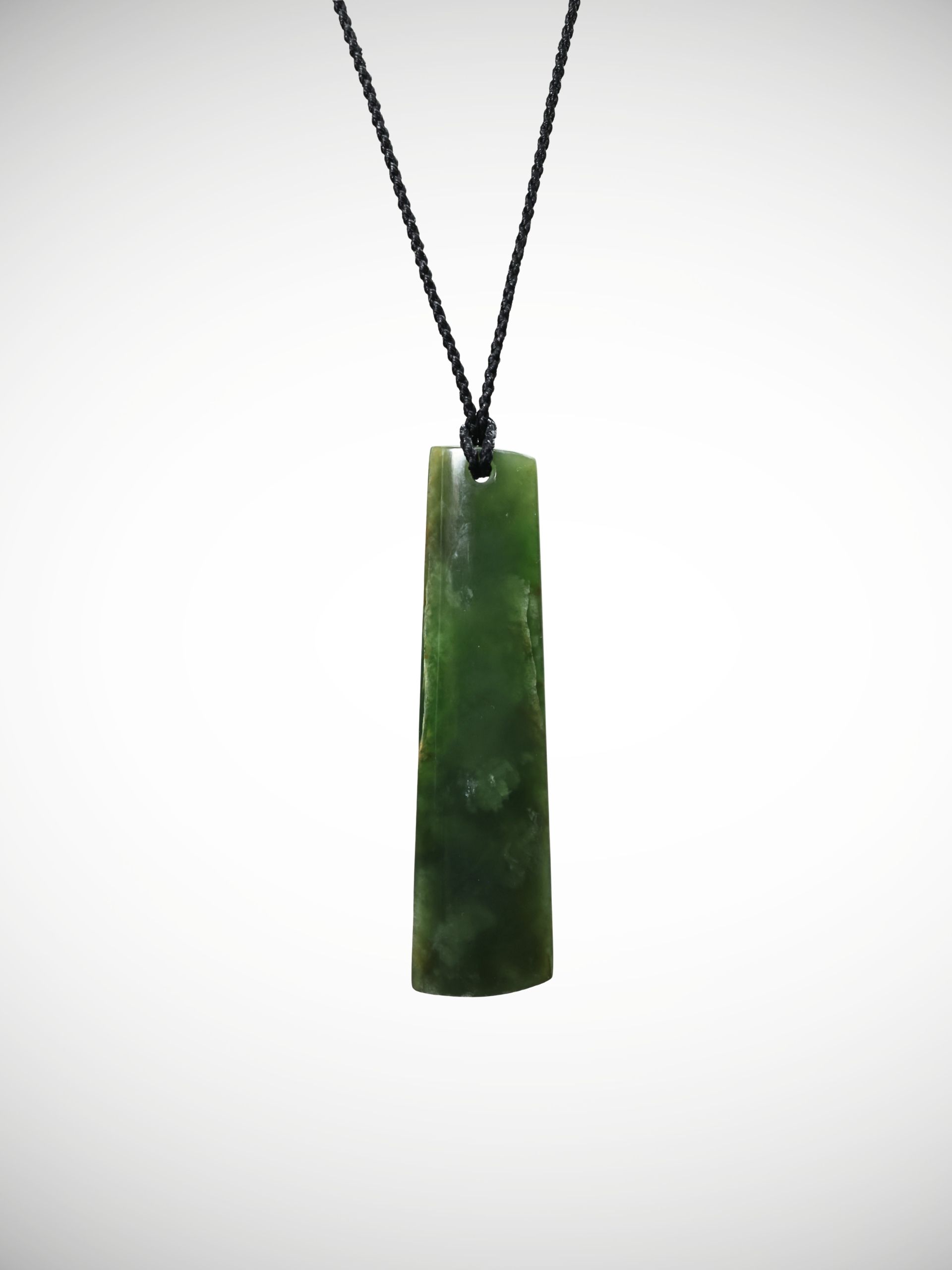 Moko Pounamu Kuru Genuine NZ Kahotea Greenstone - Hukanui