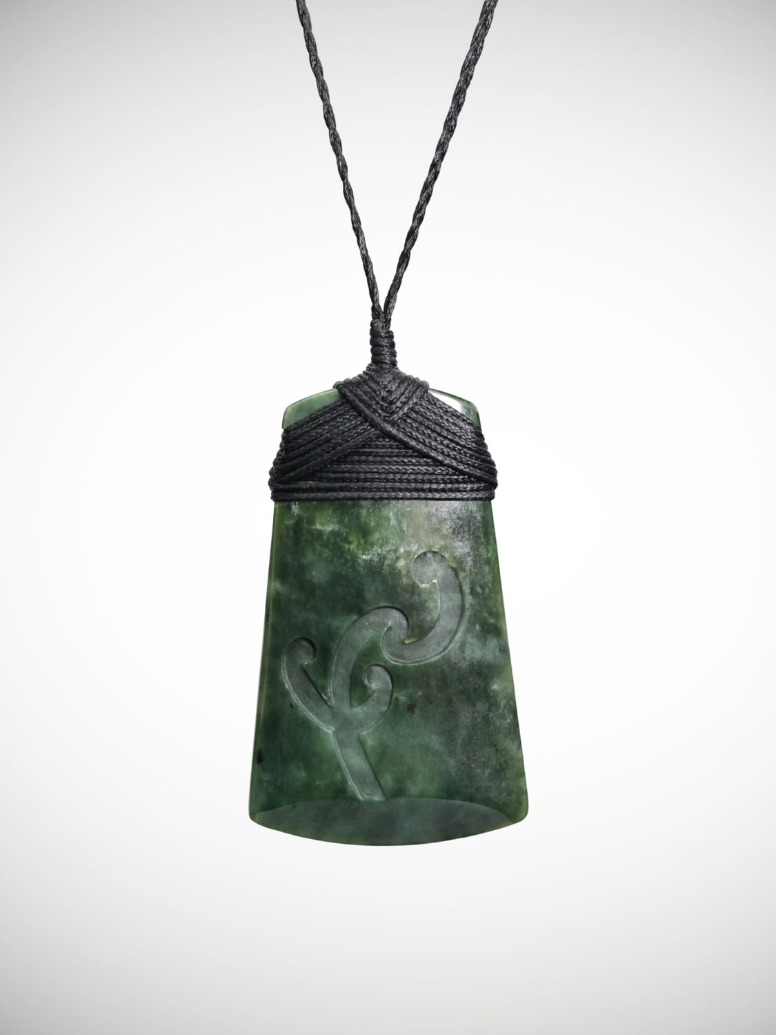 Moko Pounamu Toki Genuine NZ Kawakawa Greenstone - Kaitapeha Moko Pounamu Toki Genuine NZ Kawakawa Greenstone - Kaitapeha