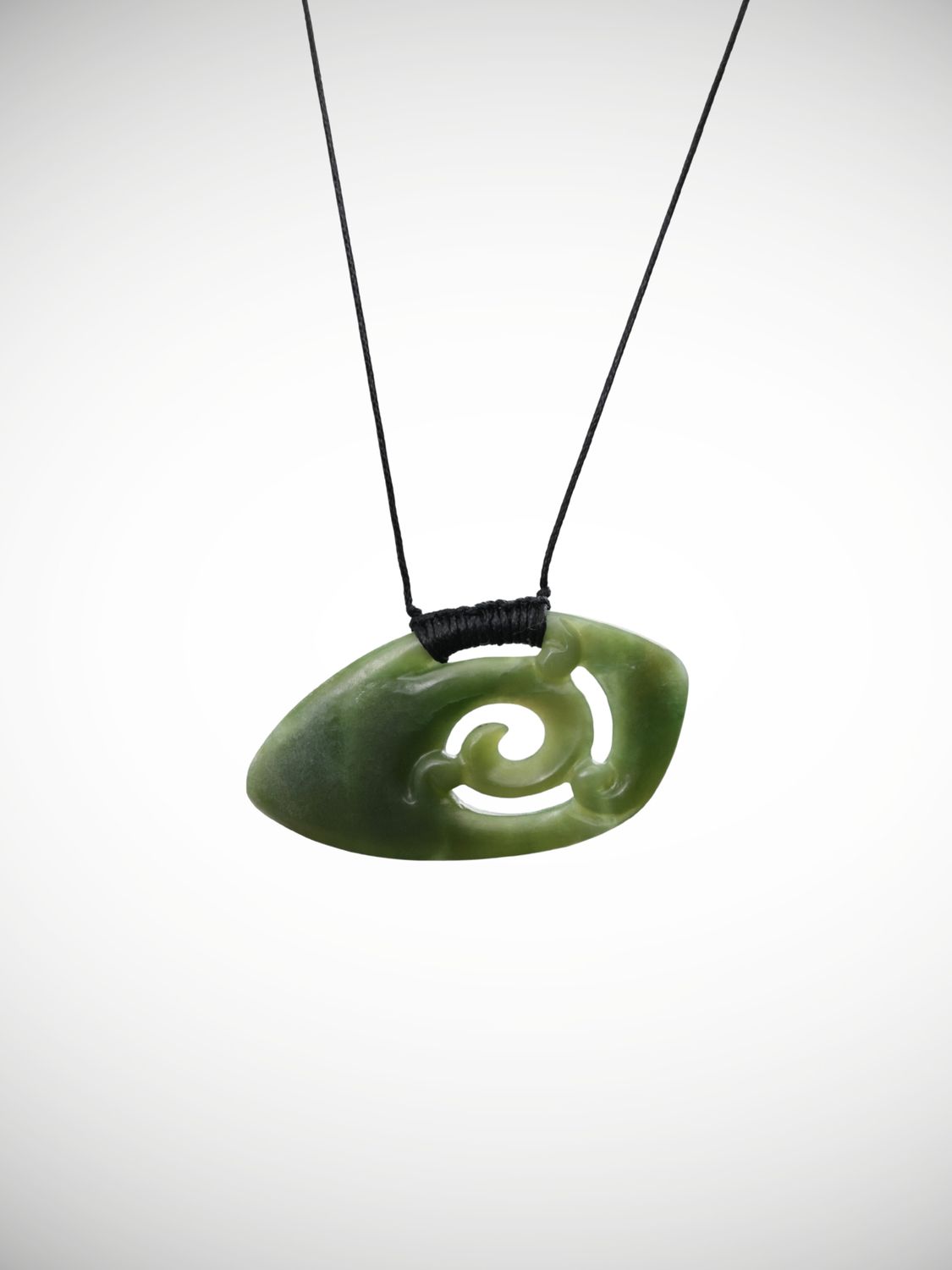 Moko Pounamu Koru Genuine NZ Kahurangi Greenstone - Otakaro Moko Pounamu Koru Genuine NZ Kahurangi Greenstone - Otakaro