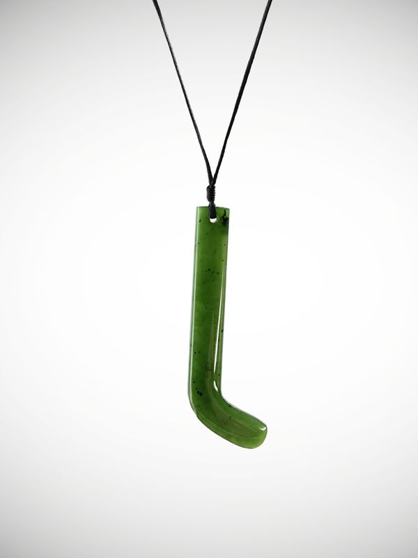 Moko Pounamu Kapeu Genuine NZ Kahurangi Greenstone - Pukewhau