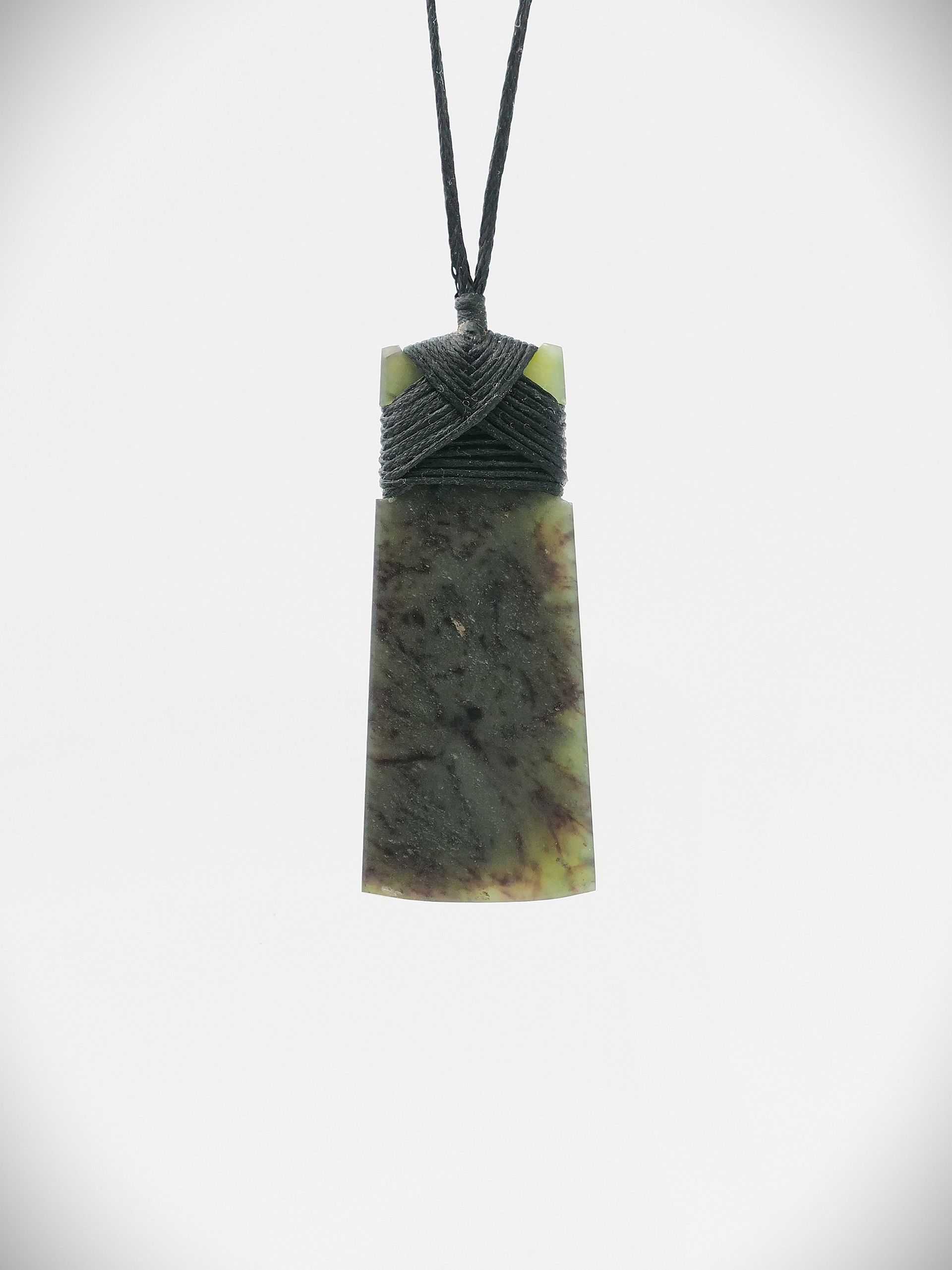 Moko Pounamu Toki NZ Genuine Hapopo Greenstone - Tumunui