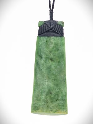 Moko Pounamu Toki NZ Genuine Kahotea Greenstone - Tatuanui Moko Pounamu Toki NZ Genuine Kahotea Greenstone - Tatuanui